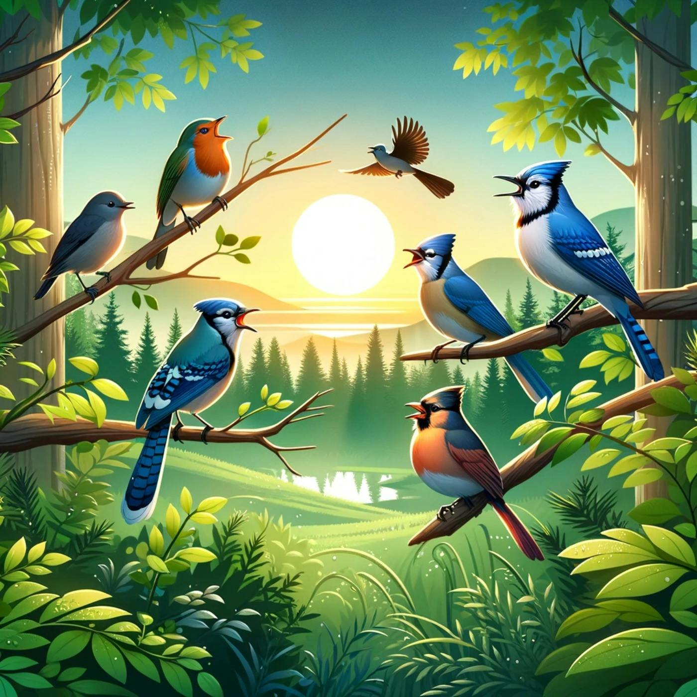 Sosiego Natural: Los Beneficios de los Cantos de Aves para la Relajación