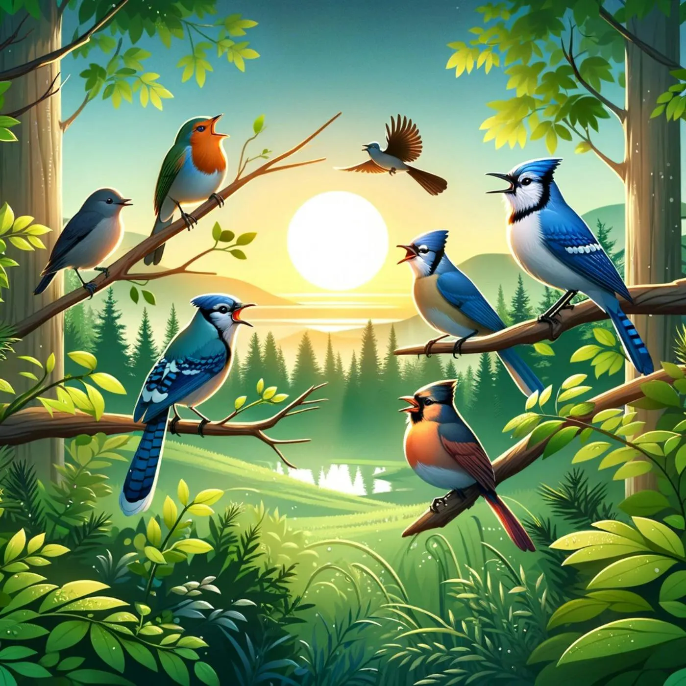 Sosiego Natural: Los Beneficios de los Cantos de Aves para la Relajación