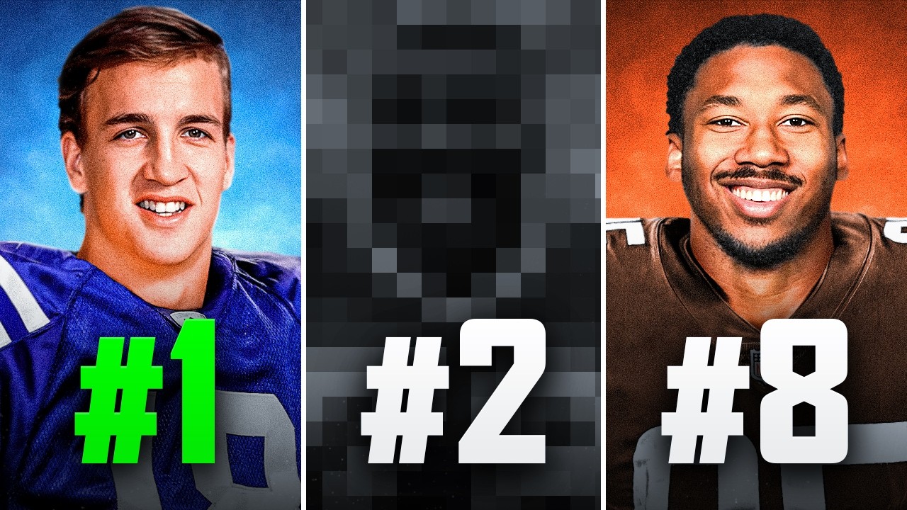 Top 10 #1 Draft Picks In NFL History