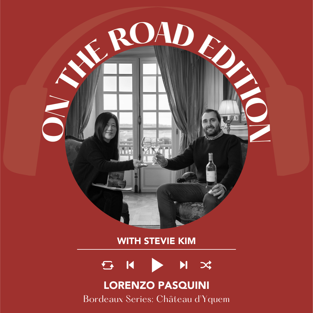 Discovering Château d'Yquem in Bordeaux with Lorenzo Pasquini | On the Road with Stevie Kim