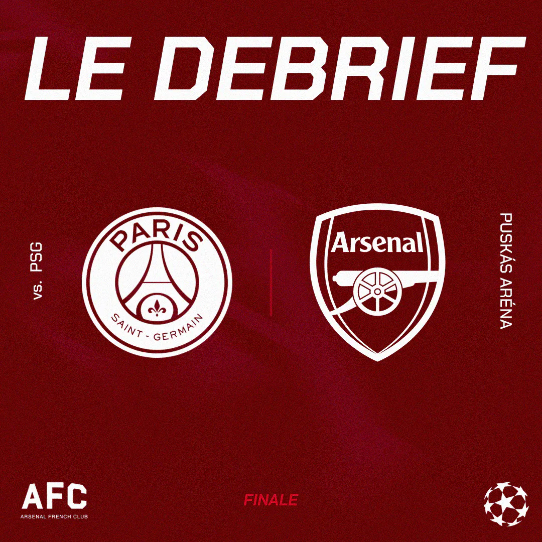 Le débrief : PSG vs Arsenal ( Finale LDC) episode artwork