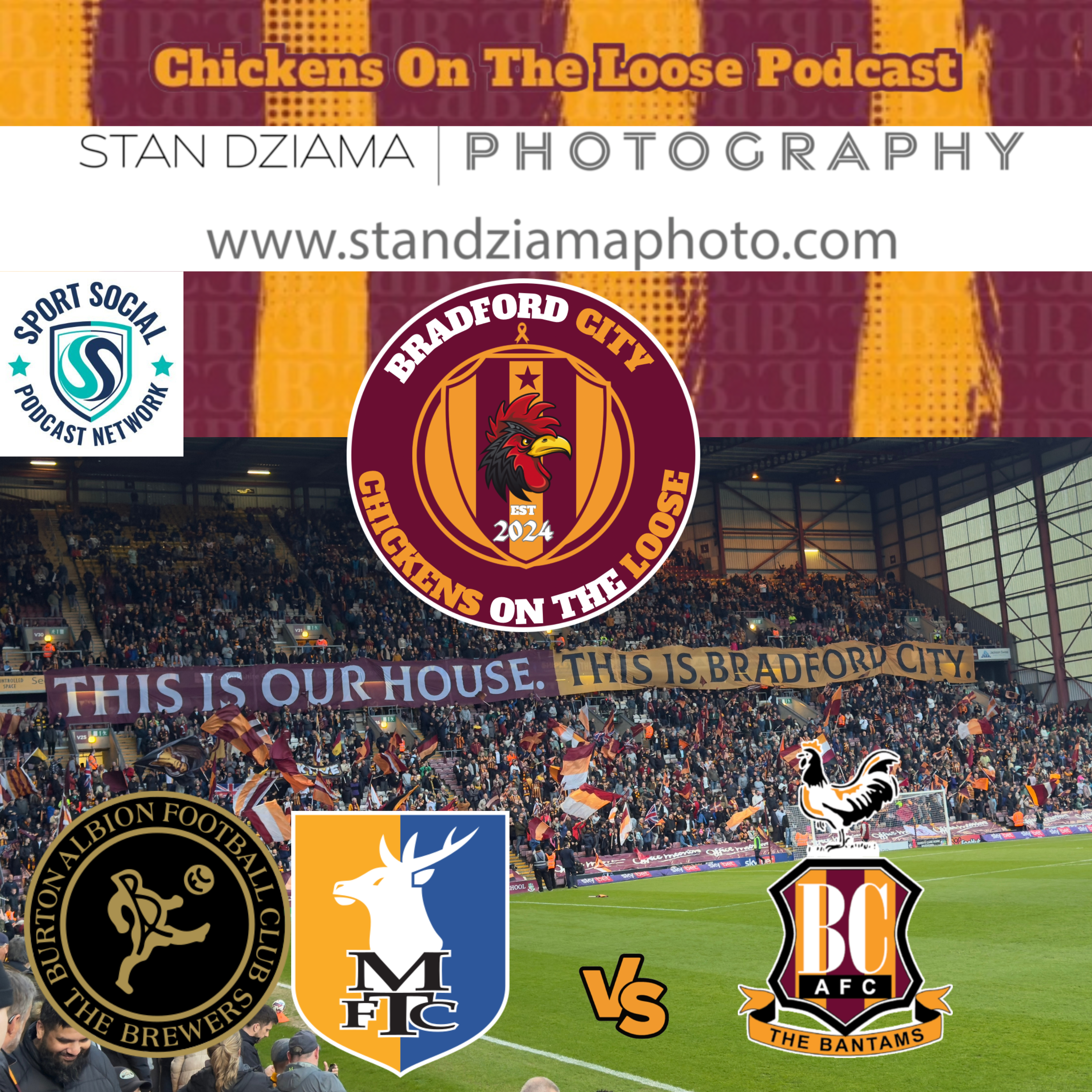 Bradford vs Mansfield / Burton episode artwork