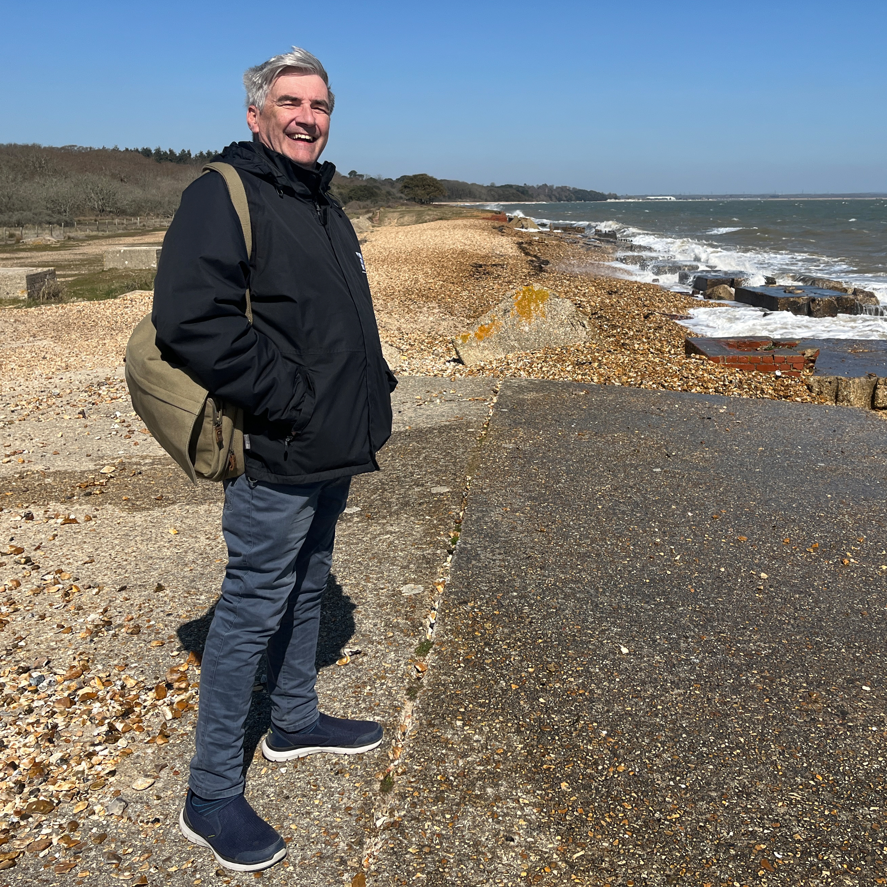 301. Explore the D-Day launch point at Lepe in Hampshire with Julian Humphrys