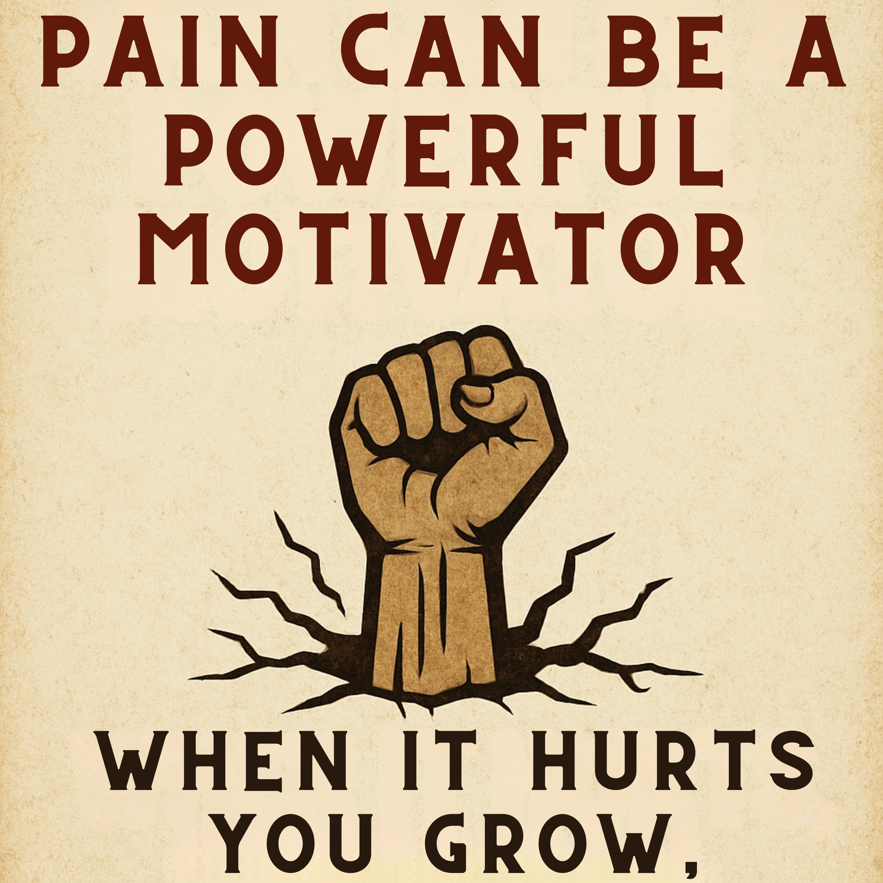 Pain Can Be a Powerful Motivator | WHEN IT HURTS, YOU GROW