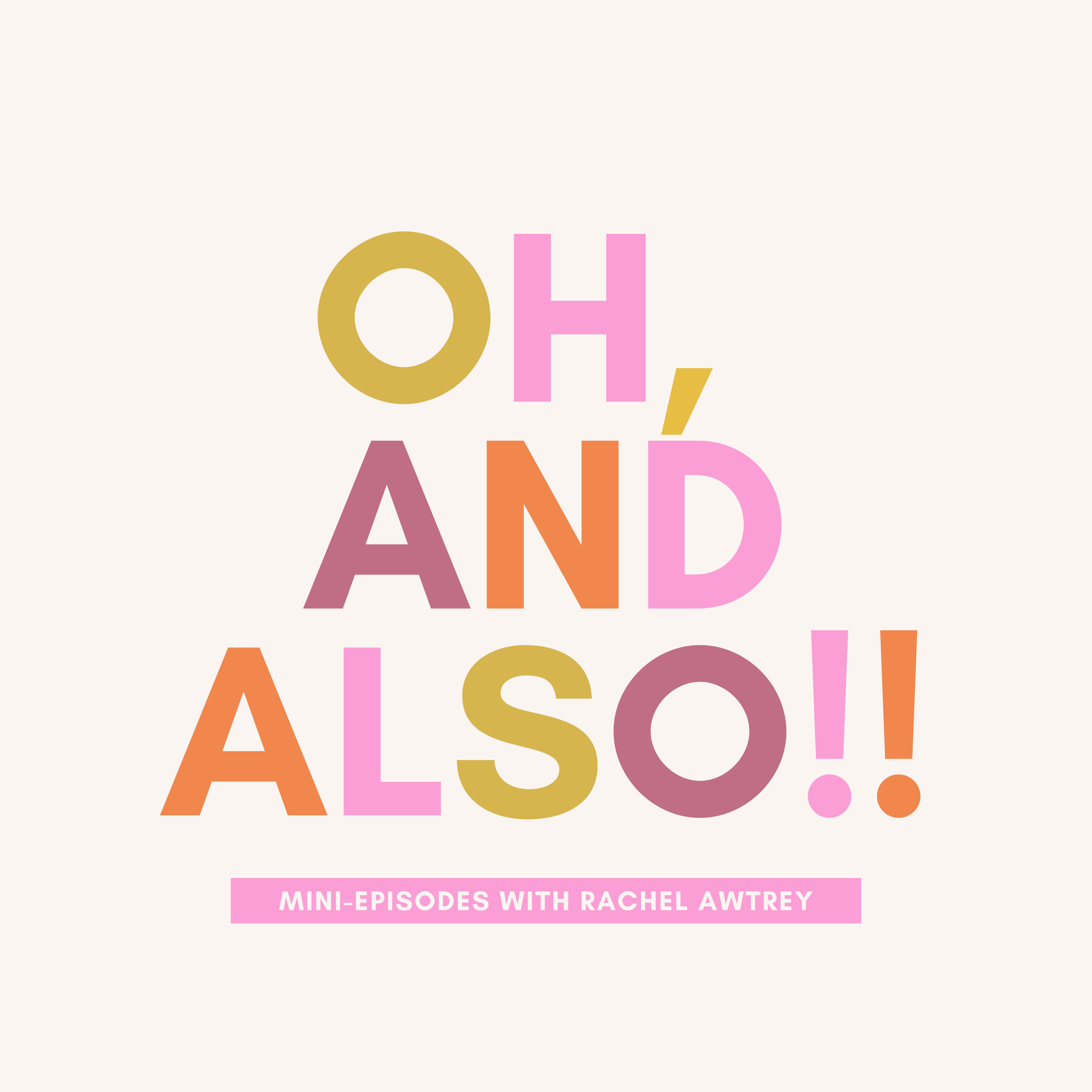 OH, AND ALSO! Hospitality vs. entertaining