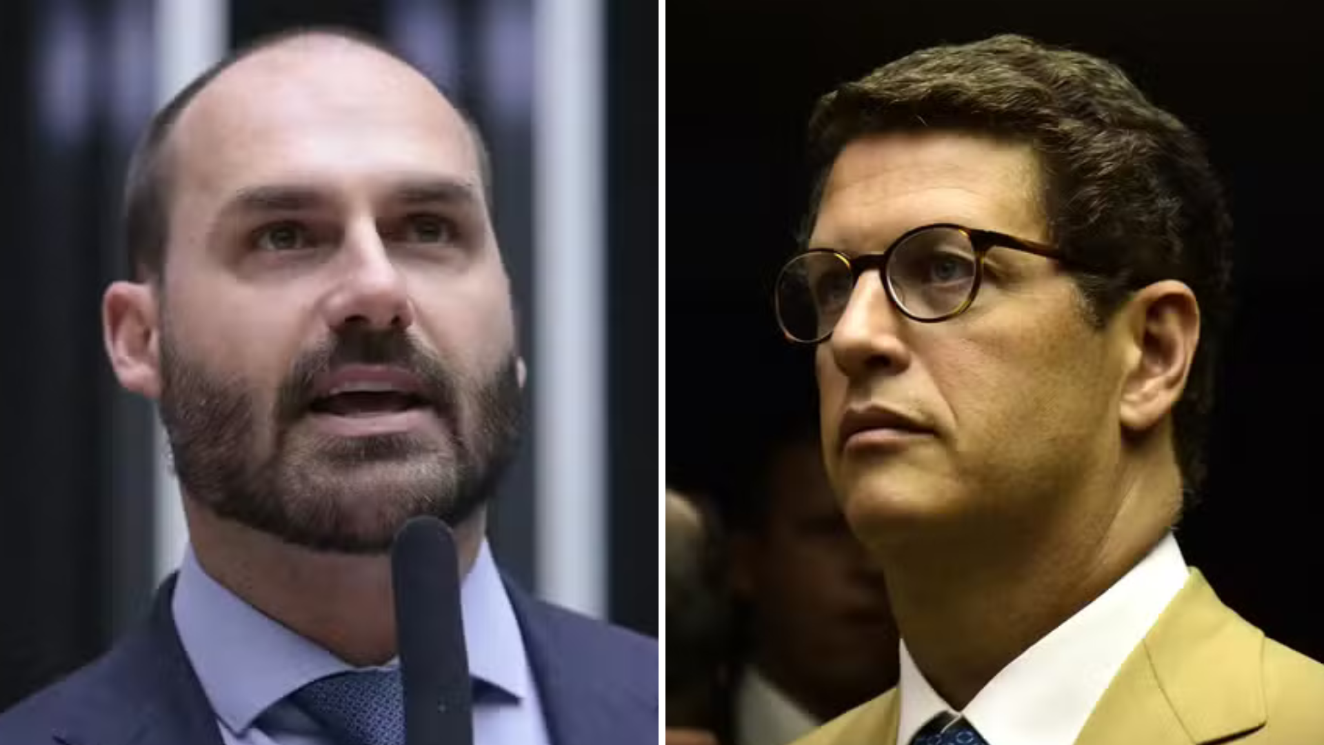 'Calúnia': diz Eduardo Bolsonaro a Salles, que o acusou de aceitar dinheiro para apoiar chapa do PL no Senado episode artwork