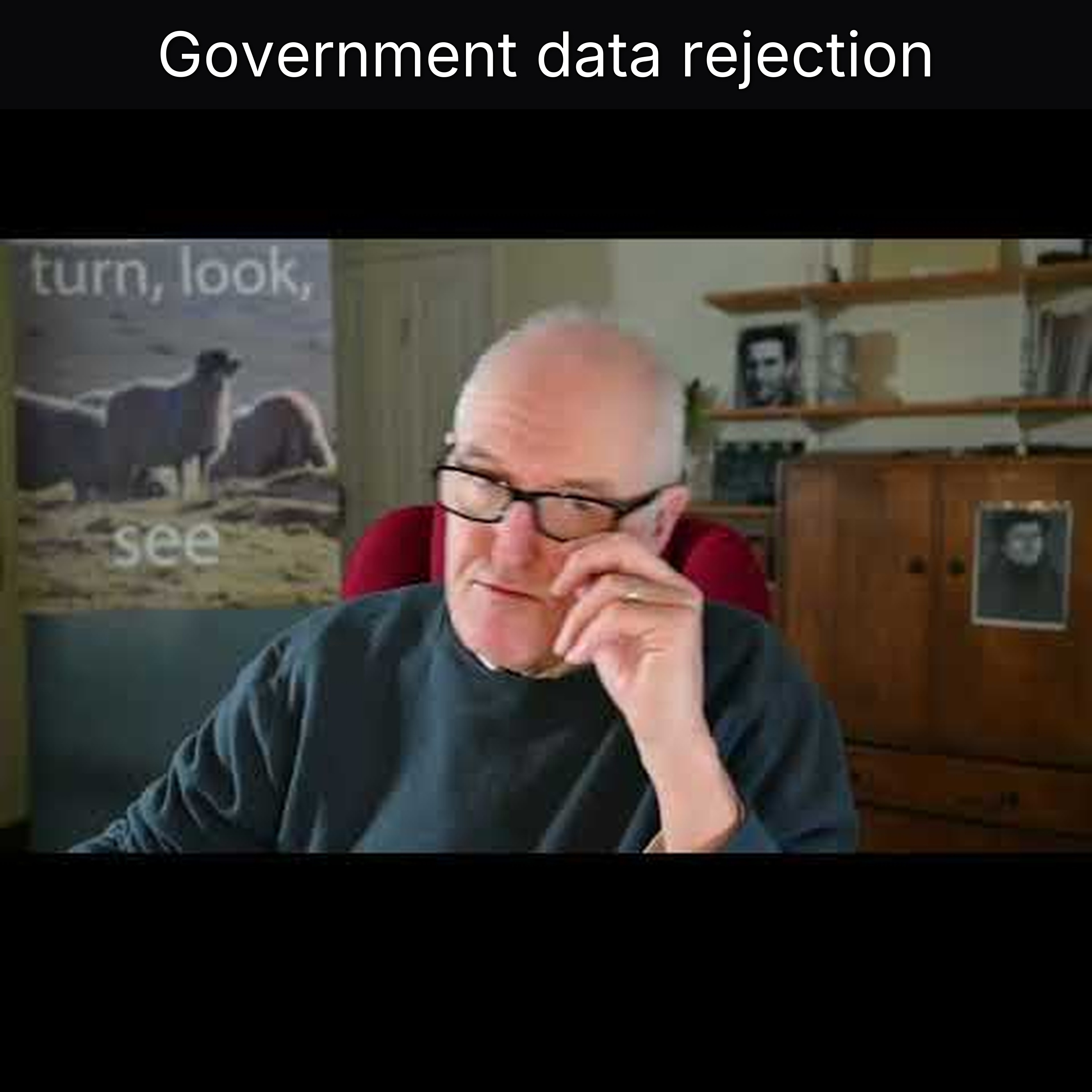 Government data rejection