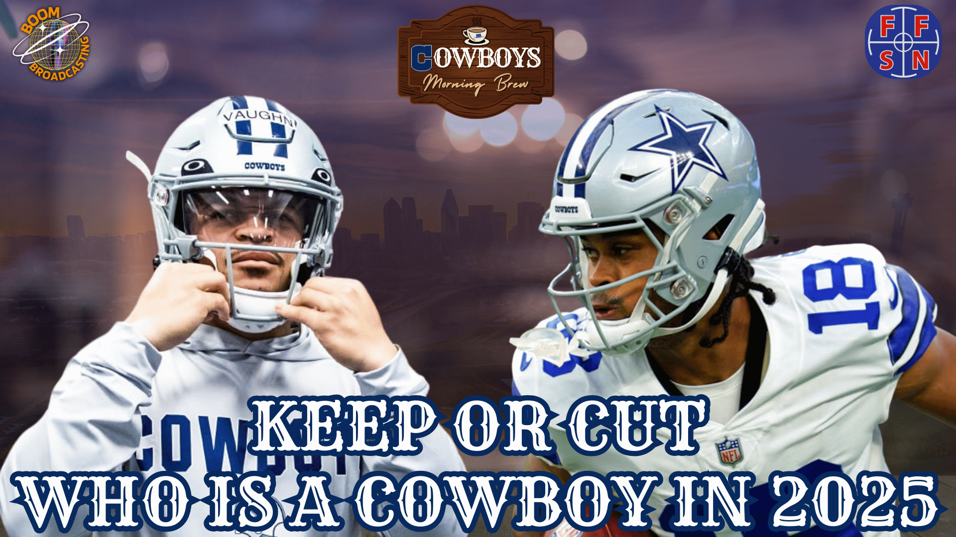 Keep or Cut: The Dallas Cowboys Decide Final Roster | Cowboys Morning Brew episode artwork