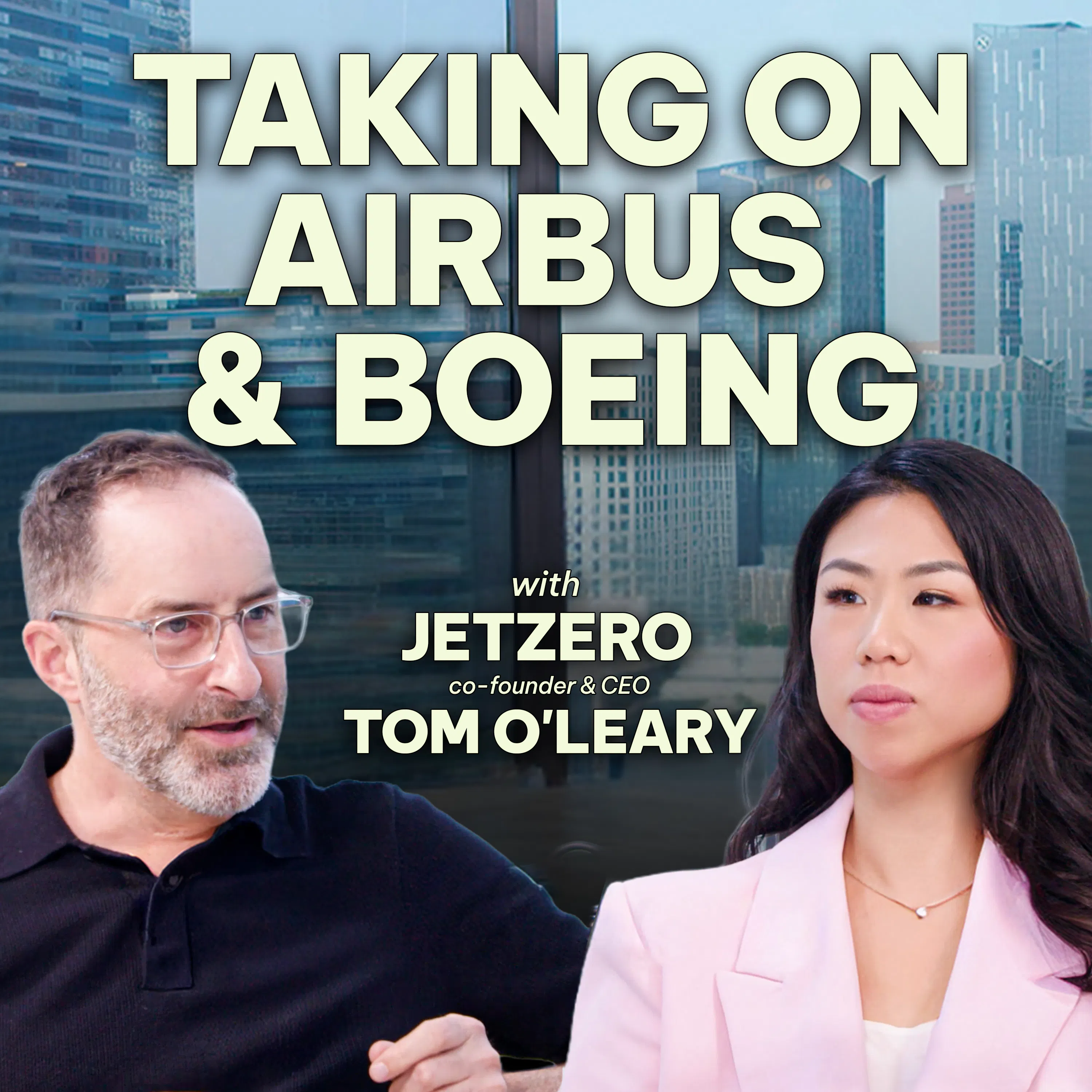 Future of flying? JetZero CEO takes on Airbus and Boeing with jet that aims to cut emissions in half episode artwork