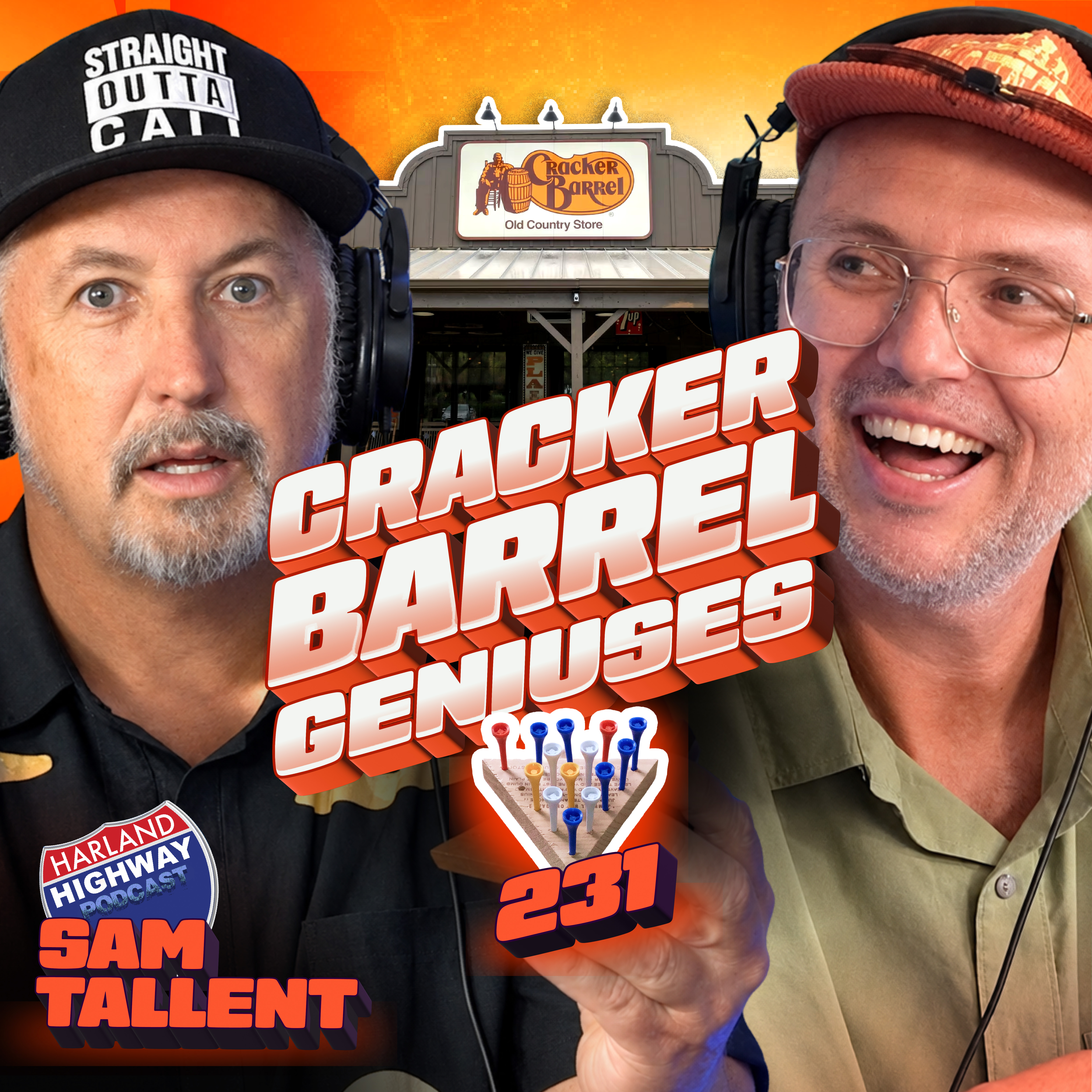 SAM TALENT in a world of anarchy, Cracker Barrel, and all the crazy, nutty, things in between!