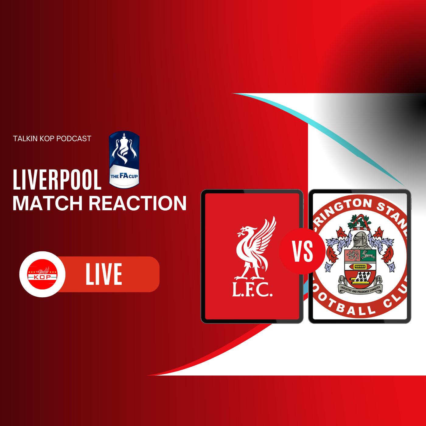 FA CUP Match Reaction - Liverpool 4 Accrington Stanley 0 episode artwork