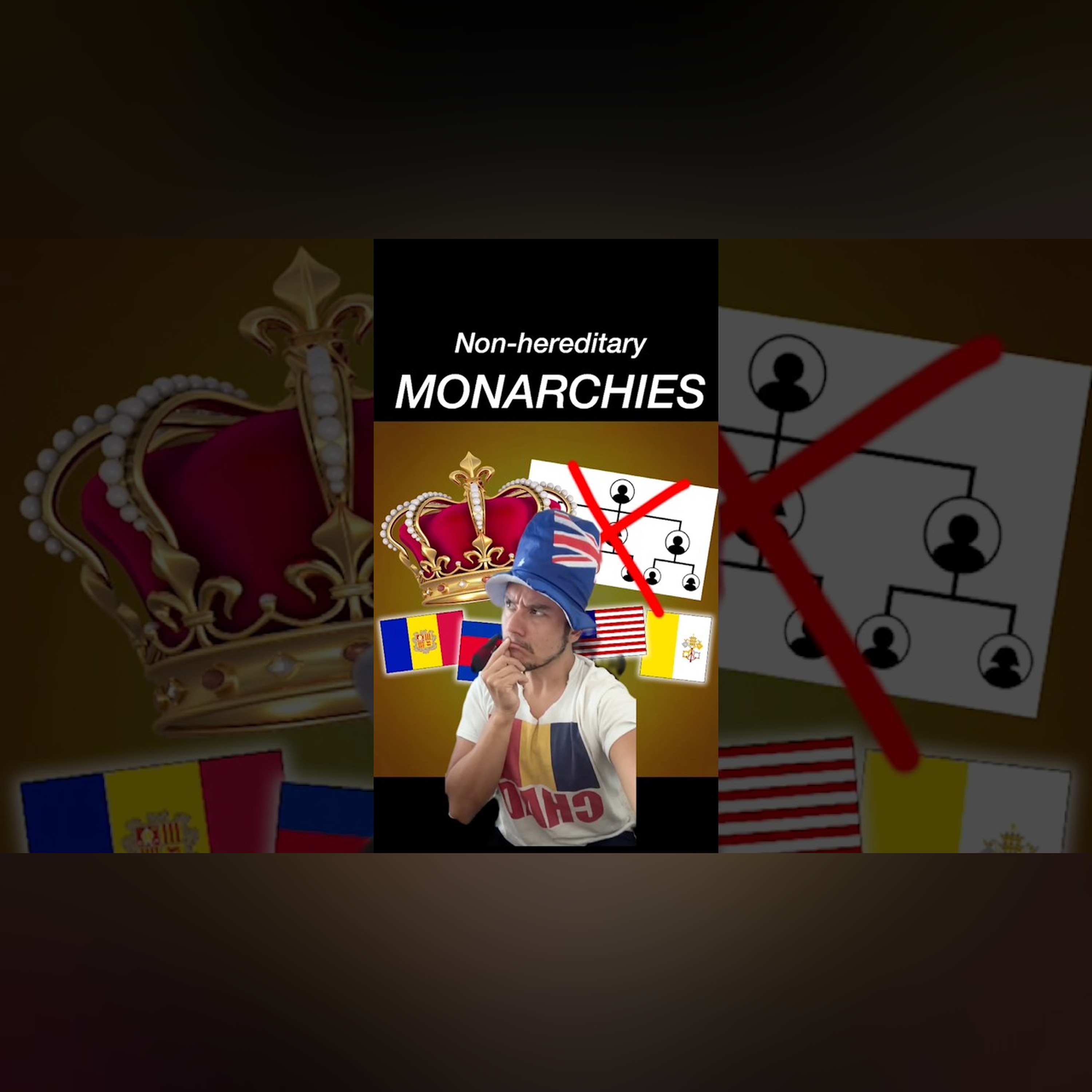The 4 non-hereditary monarchies on earth episode artwork
