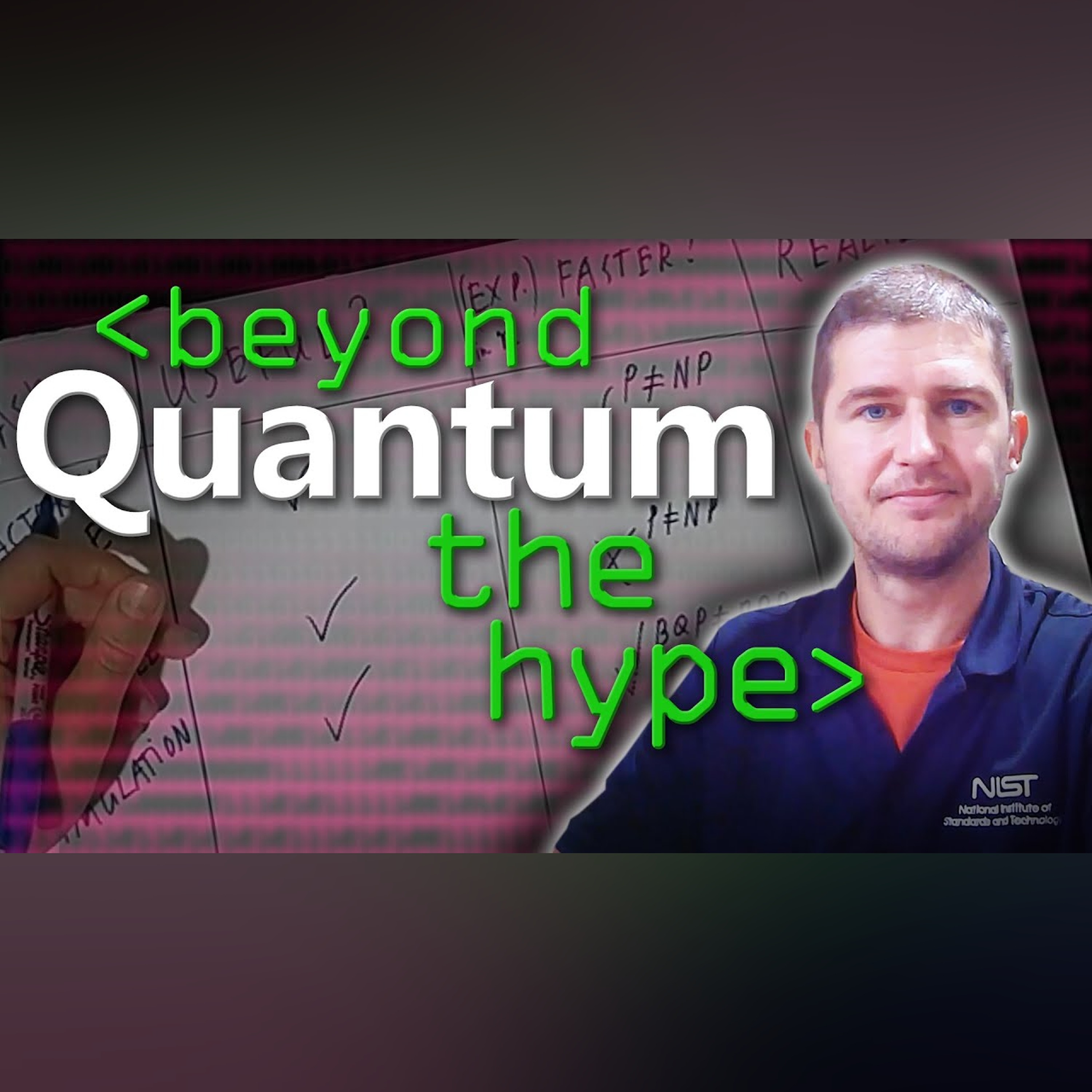 Quantum Computing in Reality (Pt3: Beyond the Hype) - Computerphile episode artwork