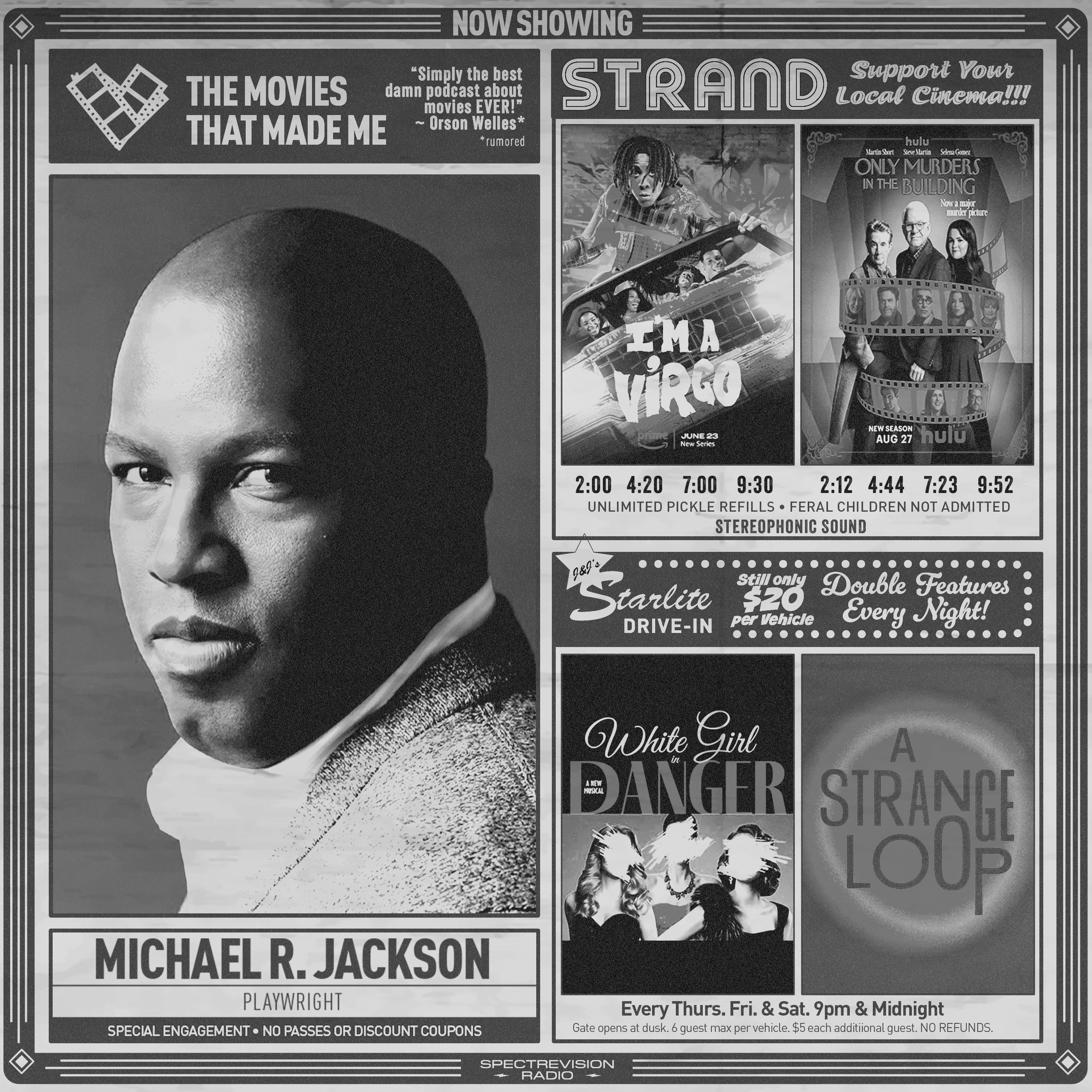 Tony & Pulitzer Prize winning playwright Michael R. Jackson