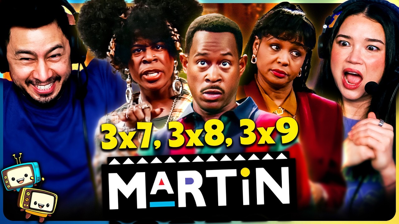 MARTIN (1994) 3x7, 3x8 & 3x9 Reaction! | First Time Watch | Martin Lawrence w/ Jaby Koay episode artwork