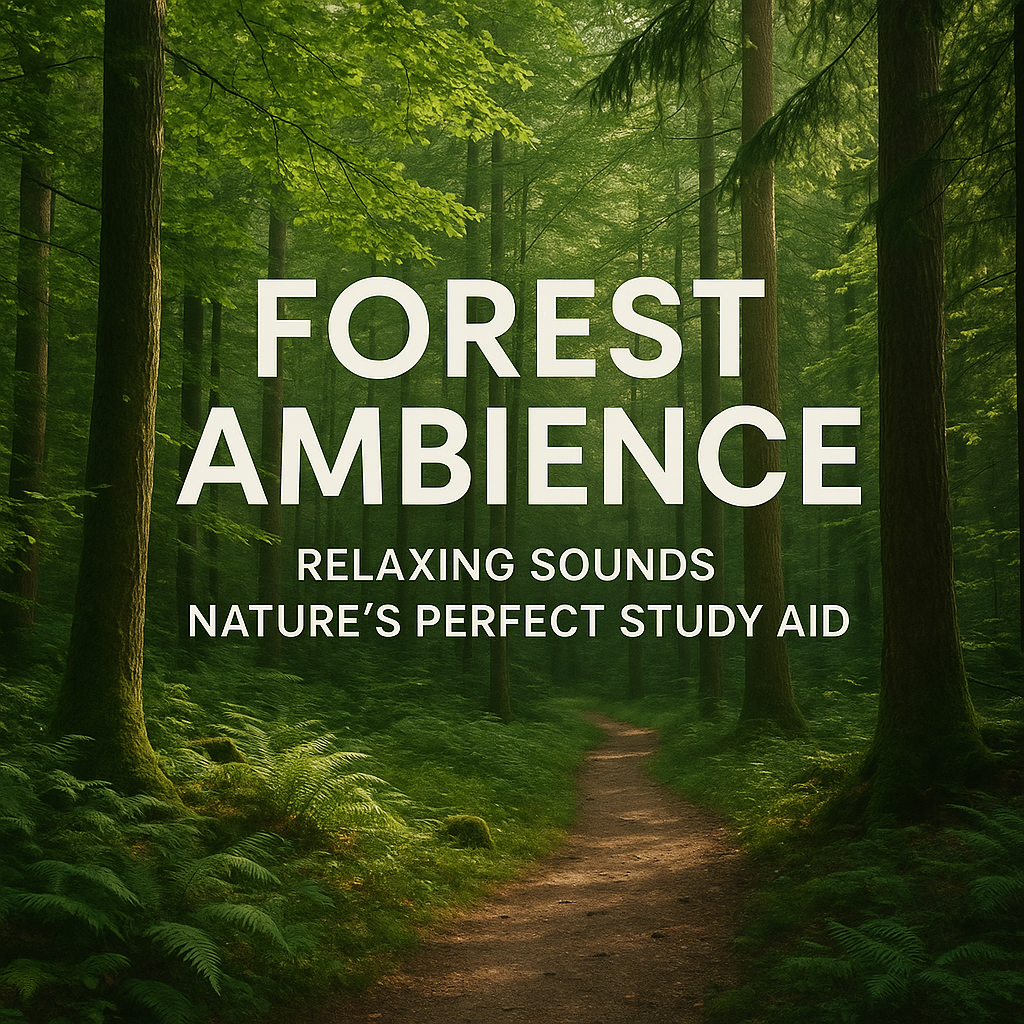 Forest Ambience Relaxing Sounds | Nature’s Perfect Study Aid