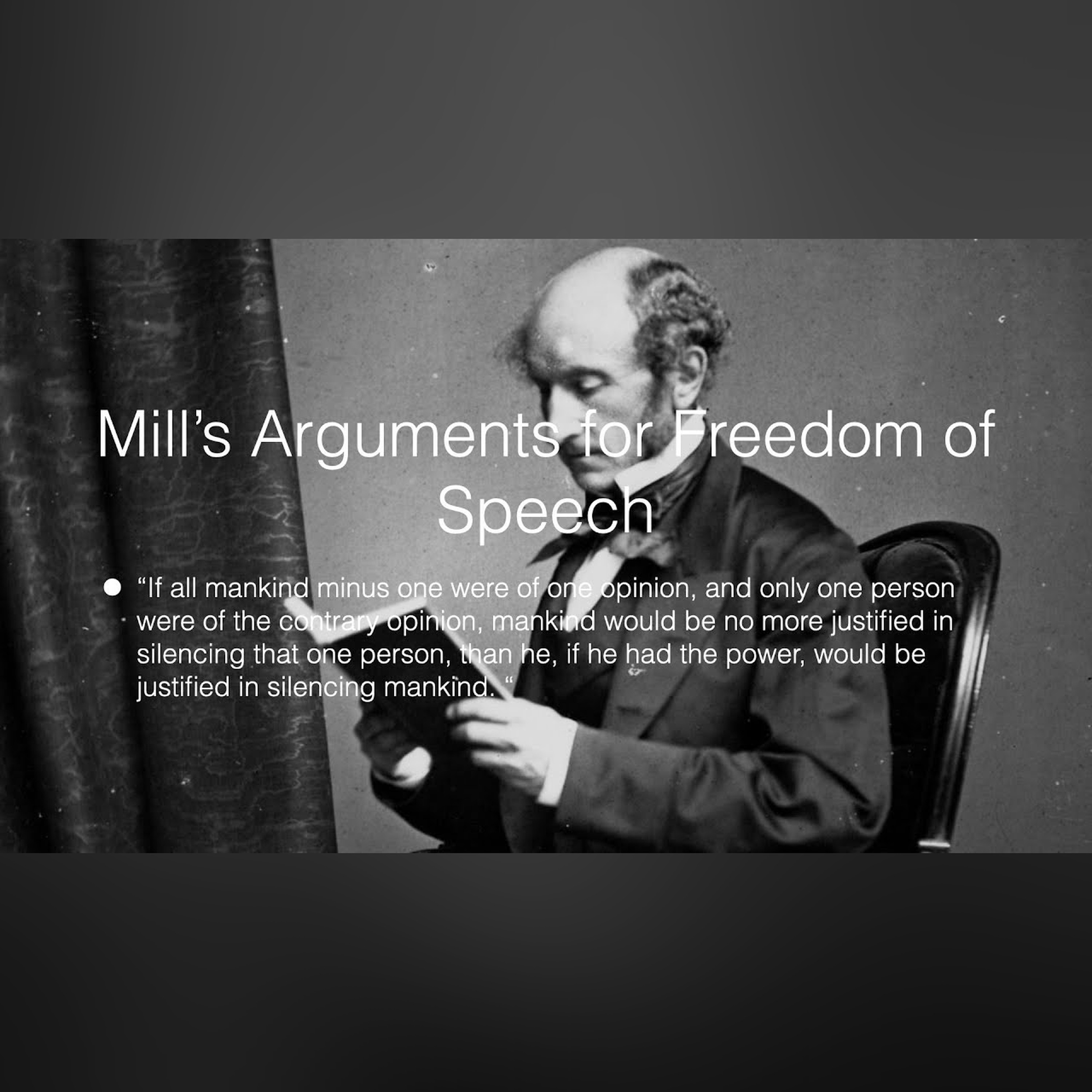 Mill on Freedom of Speech episode artwork