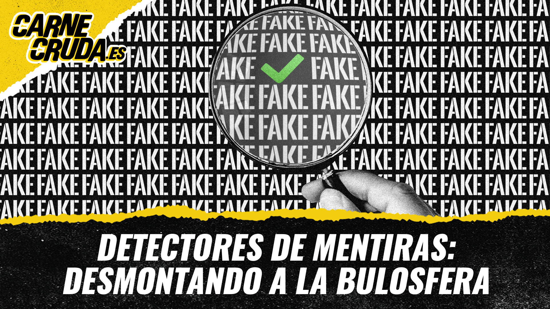 Detectores de mentiras: desmontando la bulosfera (CARNE CRUDA #1708) episode artwork