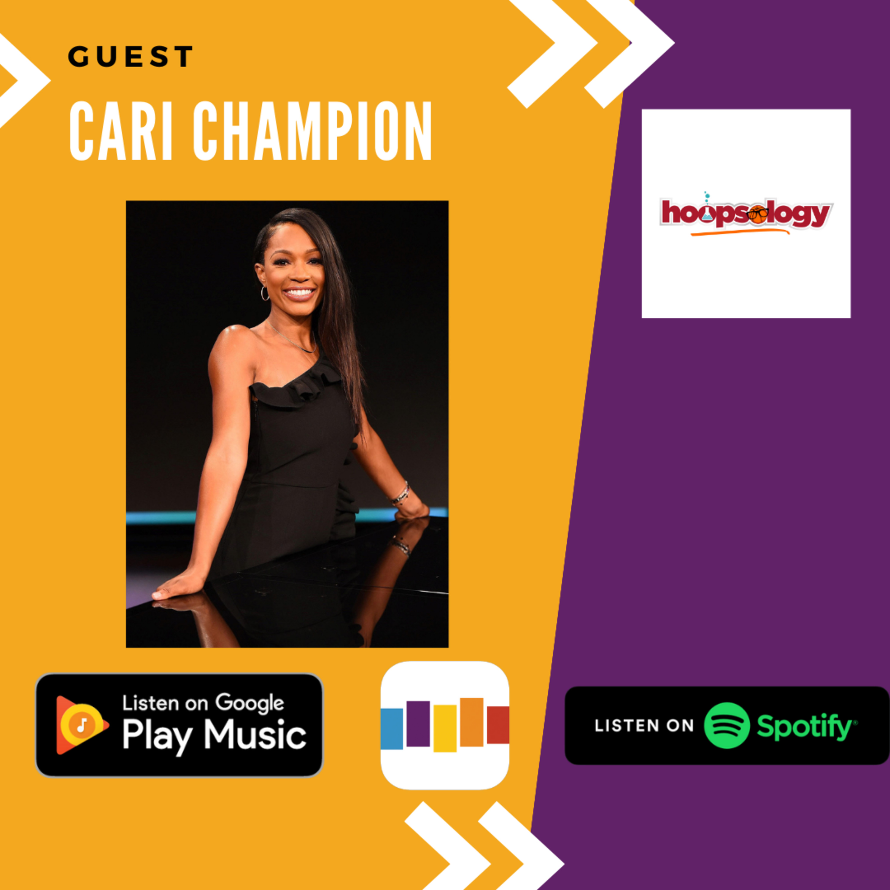Cari Champion Interview, Hoopsology NBA Season Preview episode artwork