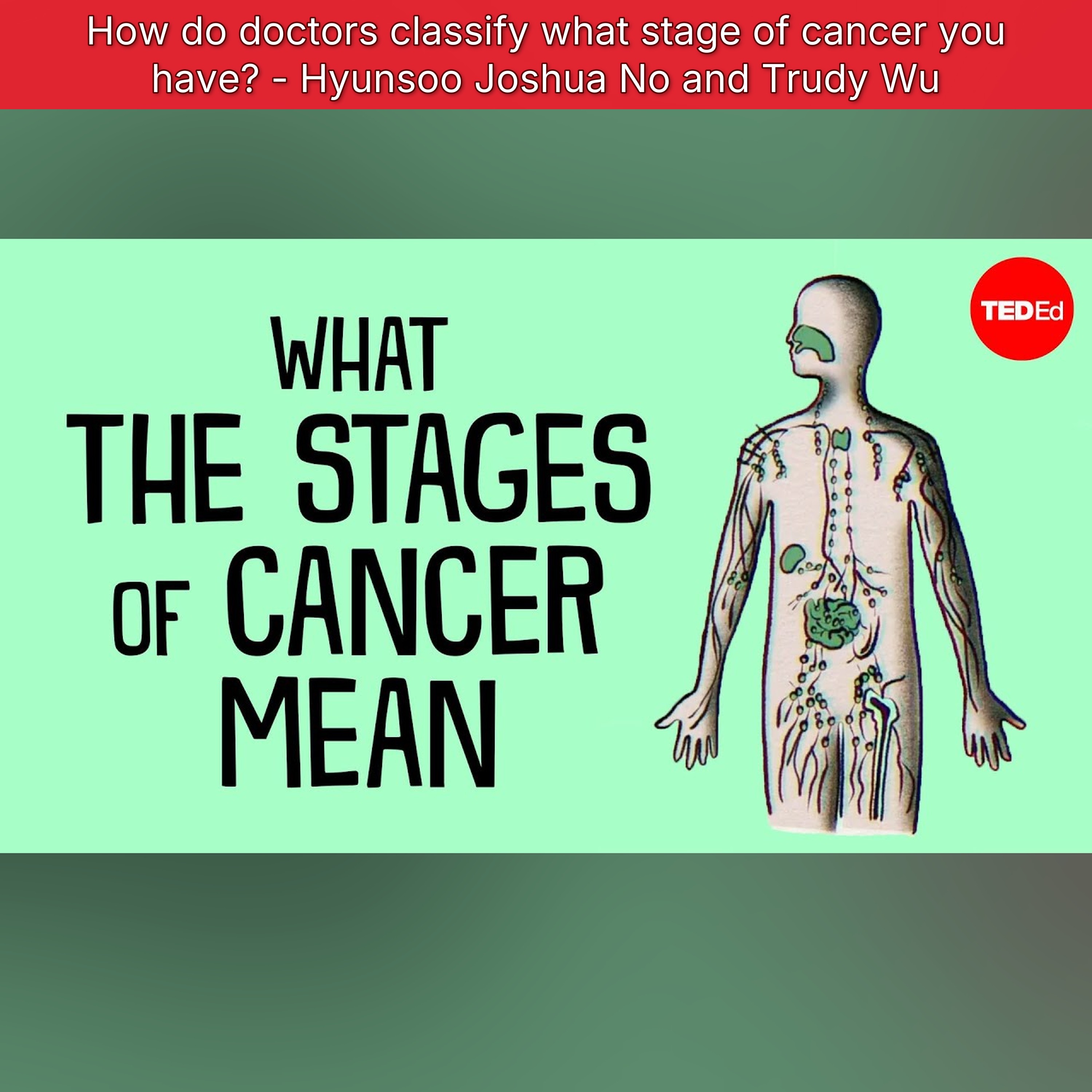 How do doctors classify what stage of cancer you have? - Hyunsoo Joshua No and Trudy Wu