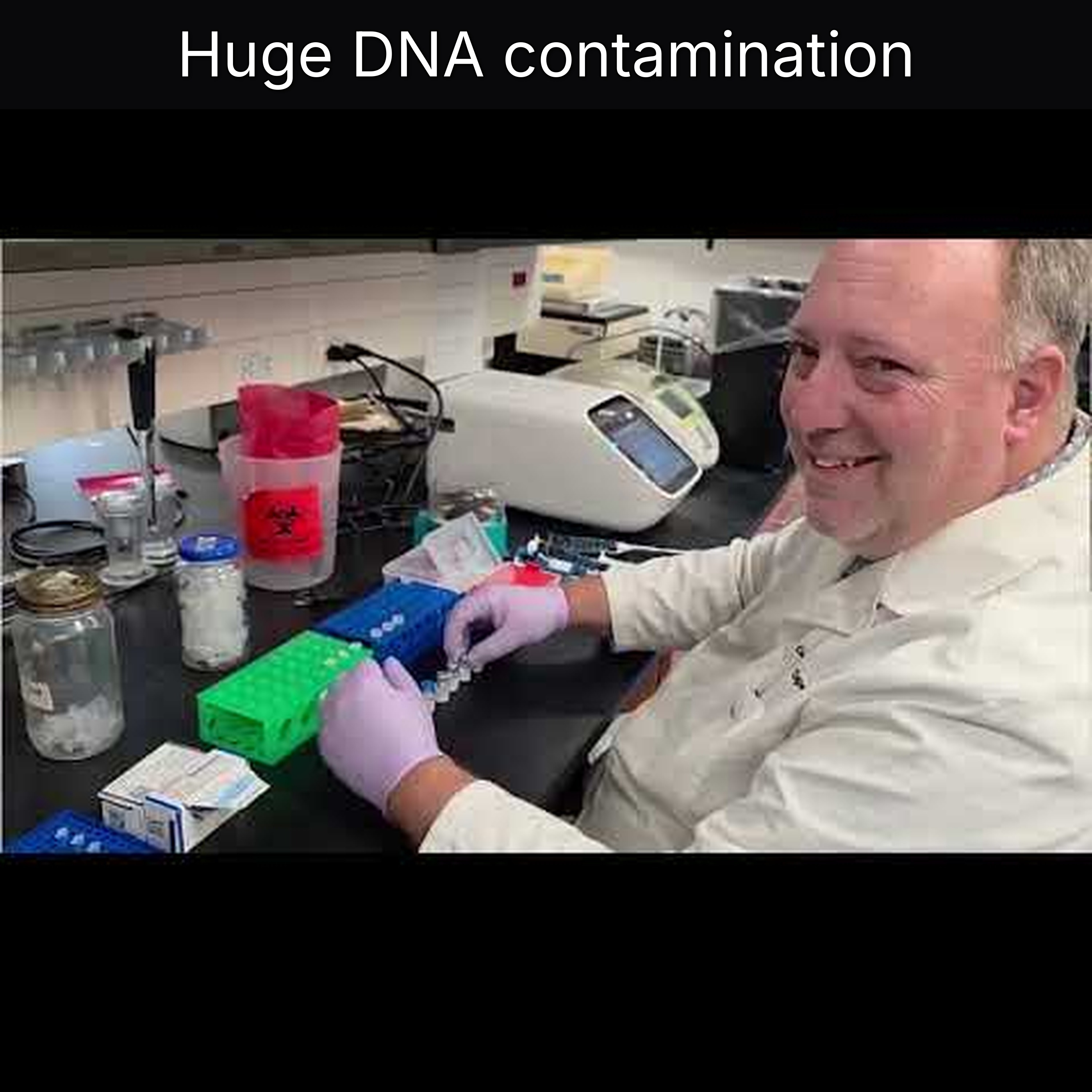 Huge DNA contamination episode artwork