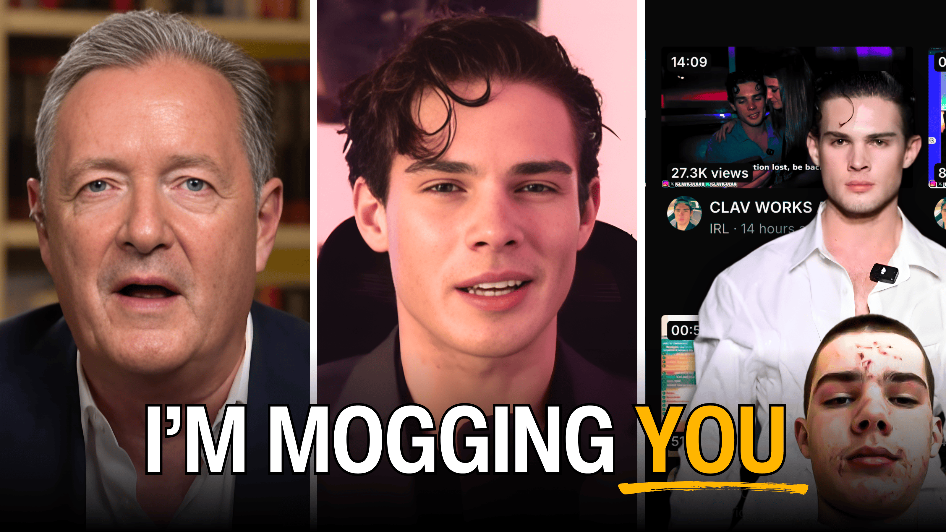 'I’m NOT Apologizing!' Clavicular FULL Interview With Piers Morgan