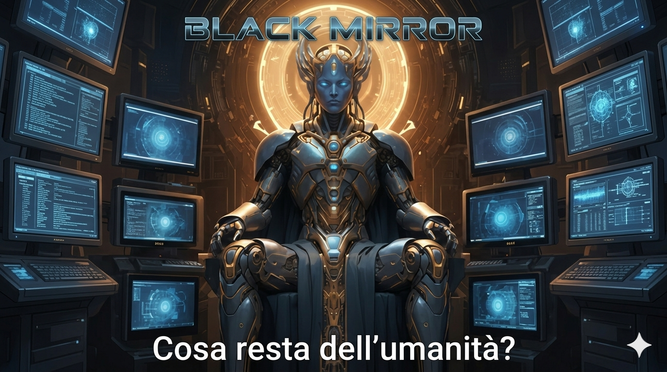 BLACK MIRROR: il lato oscuro dell'Intelligenza Artificiale con Paolo Barucca episode artwork