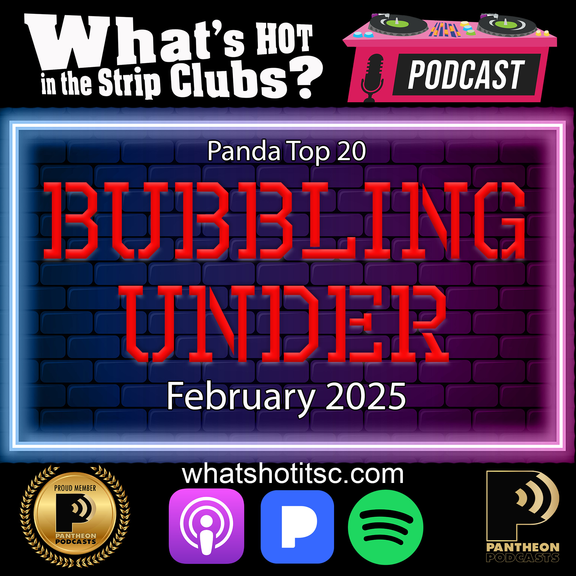 Bubbling Under February 2025