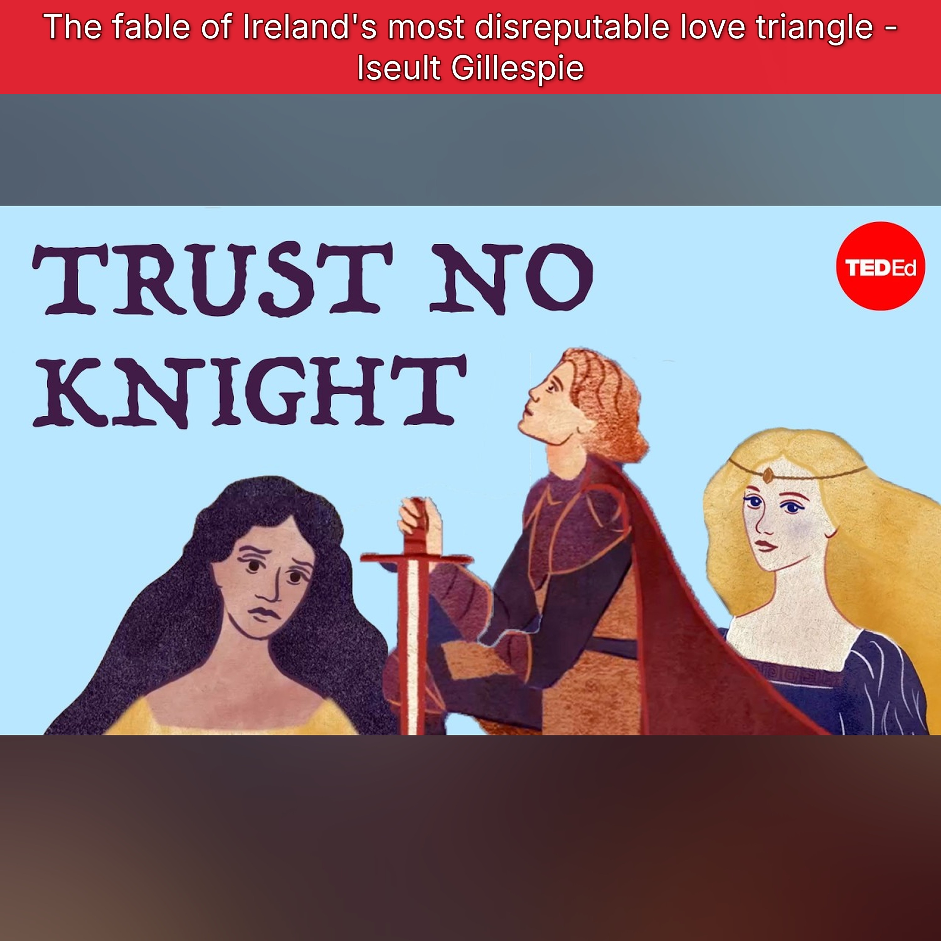 The fable of Ireland's most disreputable love triangle - Iseult Gillespie episode artwork