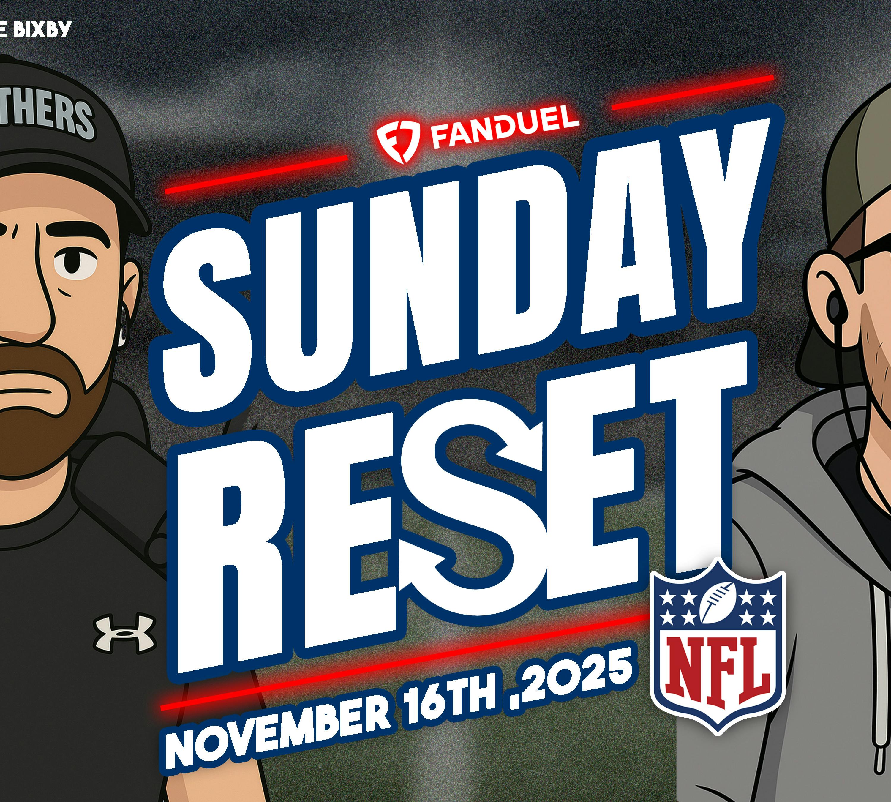 SUNDAY RESET: LIVE NFL WEEK 11 REACTION & WEEK 12 LOOKAHEAD | PRESENTED BY FANDUEL SUNDAY RESET: LIVE NFL WEEK 11 REACTION & WEEK 12 LOOKAHEAD | PRESENTED BY FANDUEL