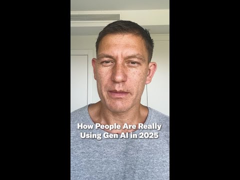 How People Are Really Using Gen Ai in 2025
