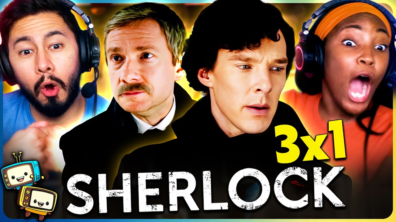 SHERLOCK 3x1 "The Empty Hearse" Reaction & Discussion! | Benedict Cumberbatch | Martin Freeman episode artwork