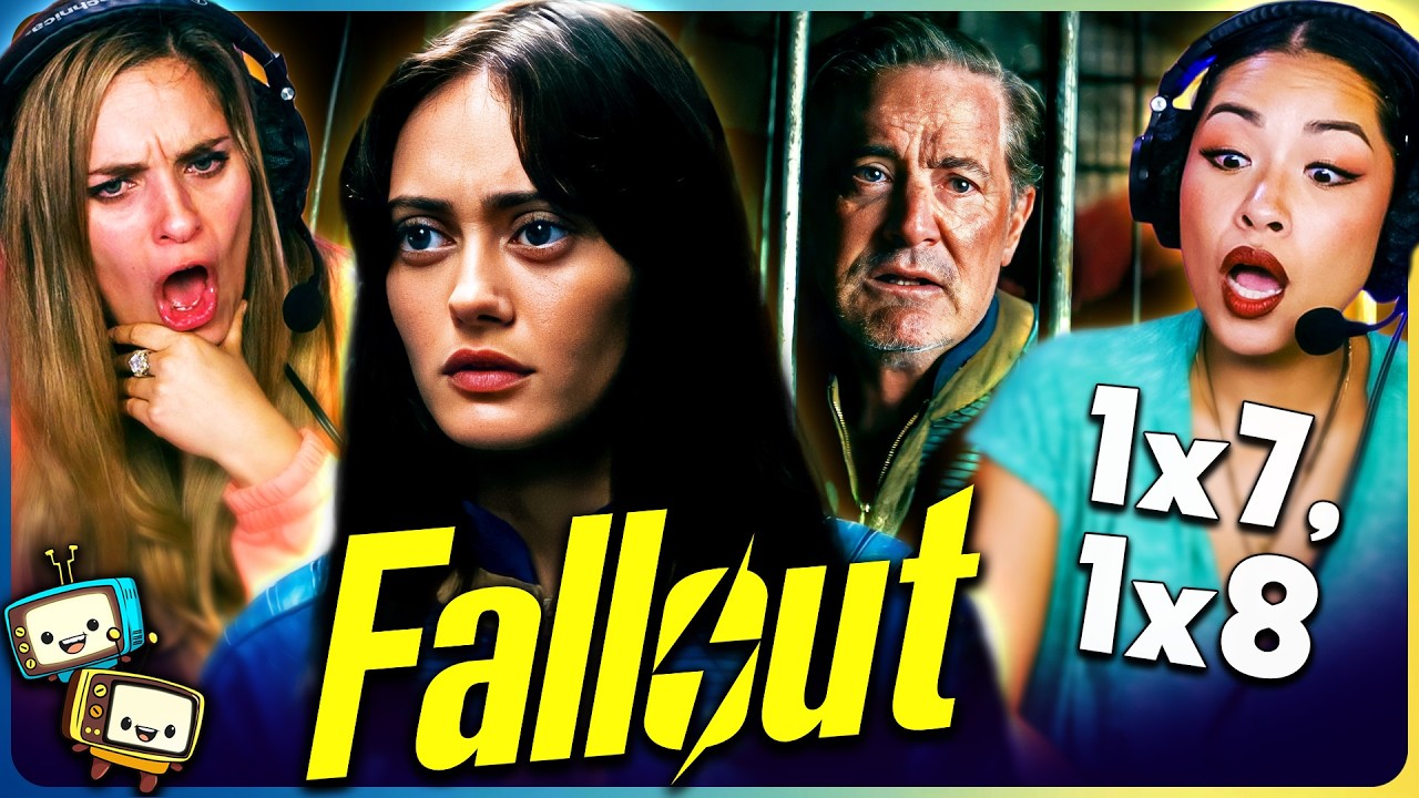 FALLOUT 1x7 & 1x8 FINALE Reaction! | First Time Watch | Ella Purnell | Walton Goggins | Aaron Moten episode artwork
