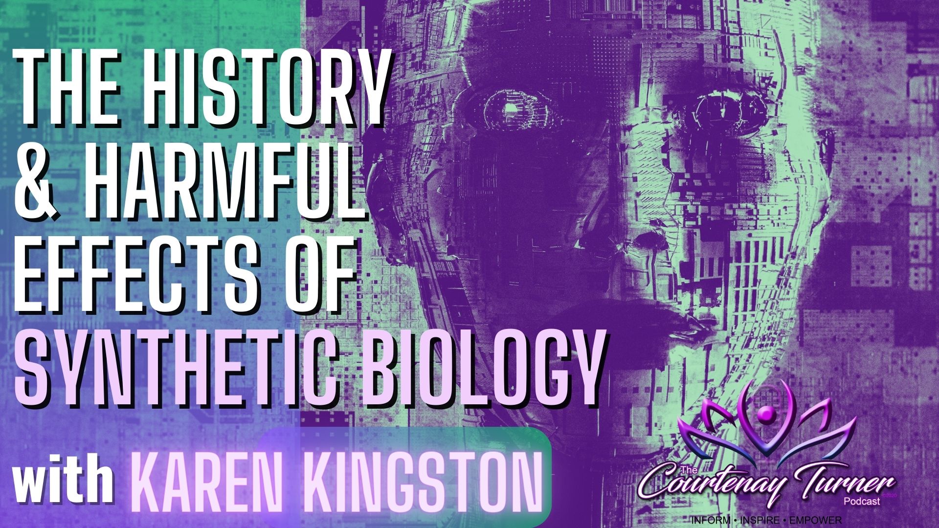 The History & Harmful Effects of Synthetic Biology w/ Karen Kingston | The Courtenay Turner Podcast