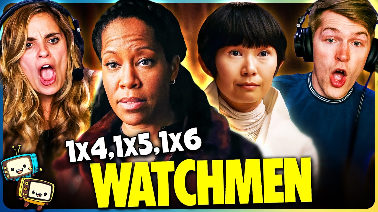 WATCHMEN (2019) Season 1 Episodes 1x4, 1x5, & 1x6 Reaction! | First Time Watch! | Regina King episode artwork