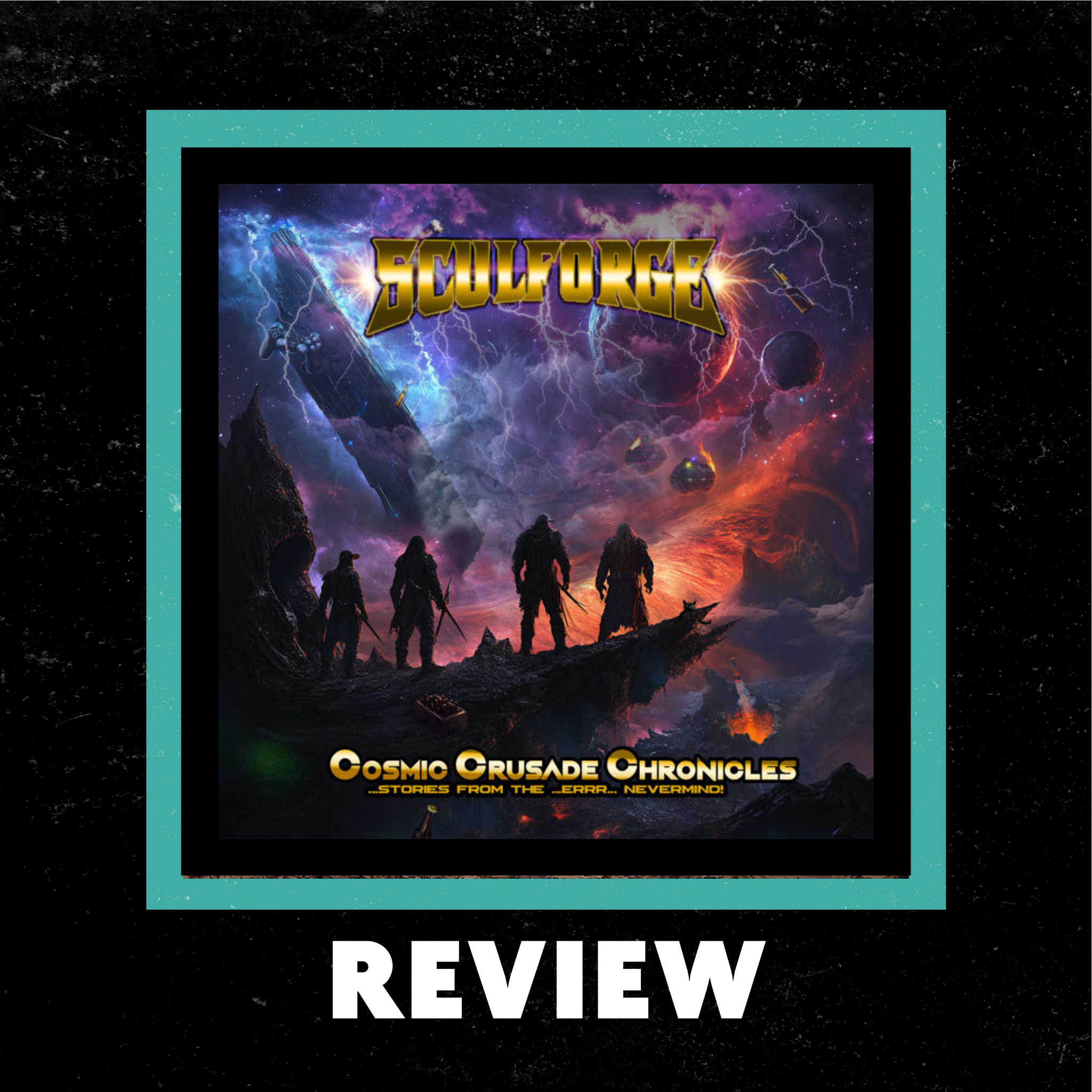 Sculforge's Cosmic Crusade Chronicles: Epic Power Metal Review by Dark Macek episode artwork