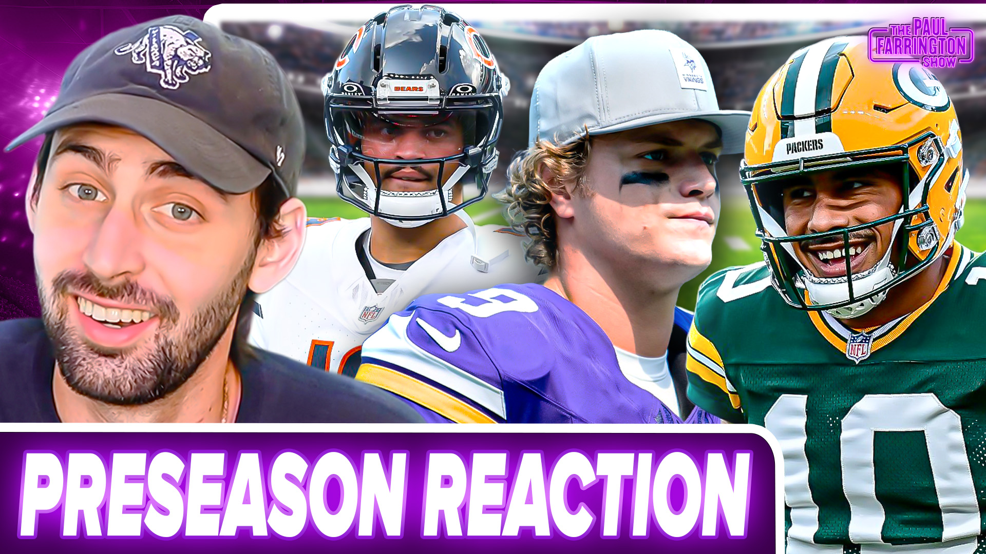 NFC North Preseason Reaction: Jordan Love SHINES, JJ McCarthy DONE w/ Vikings? Caleb's BIG QUESTION episode artwork