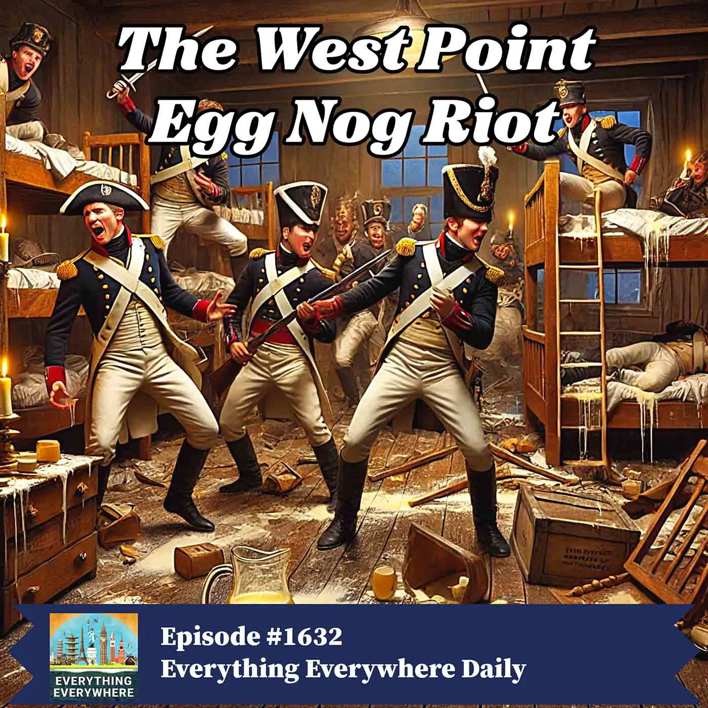 The 1826 West Point Egg Nog Riot — Everything Everywhere Daily: History, Science, Geography & More cover