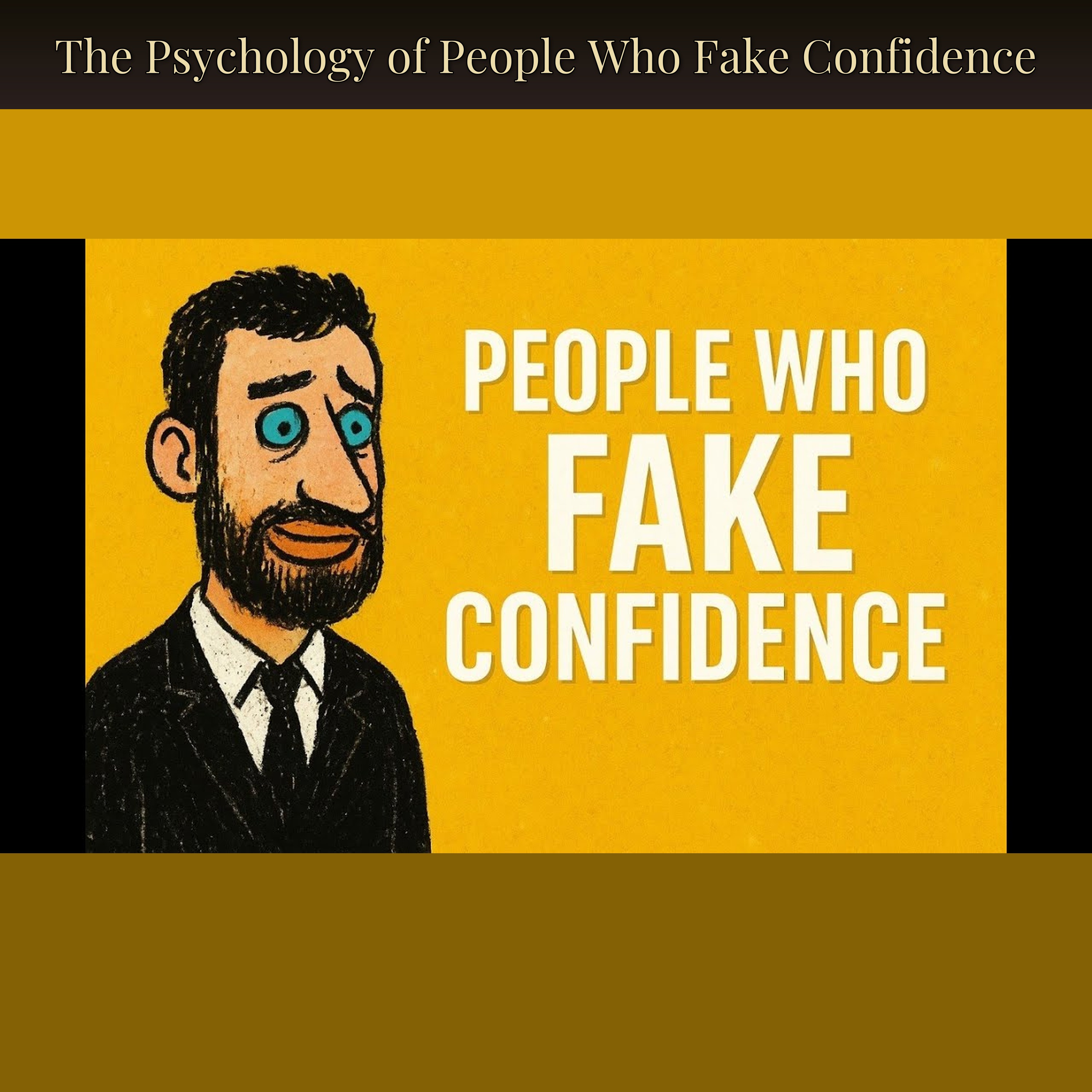 The Psychology of People Who Fake Confidence