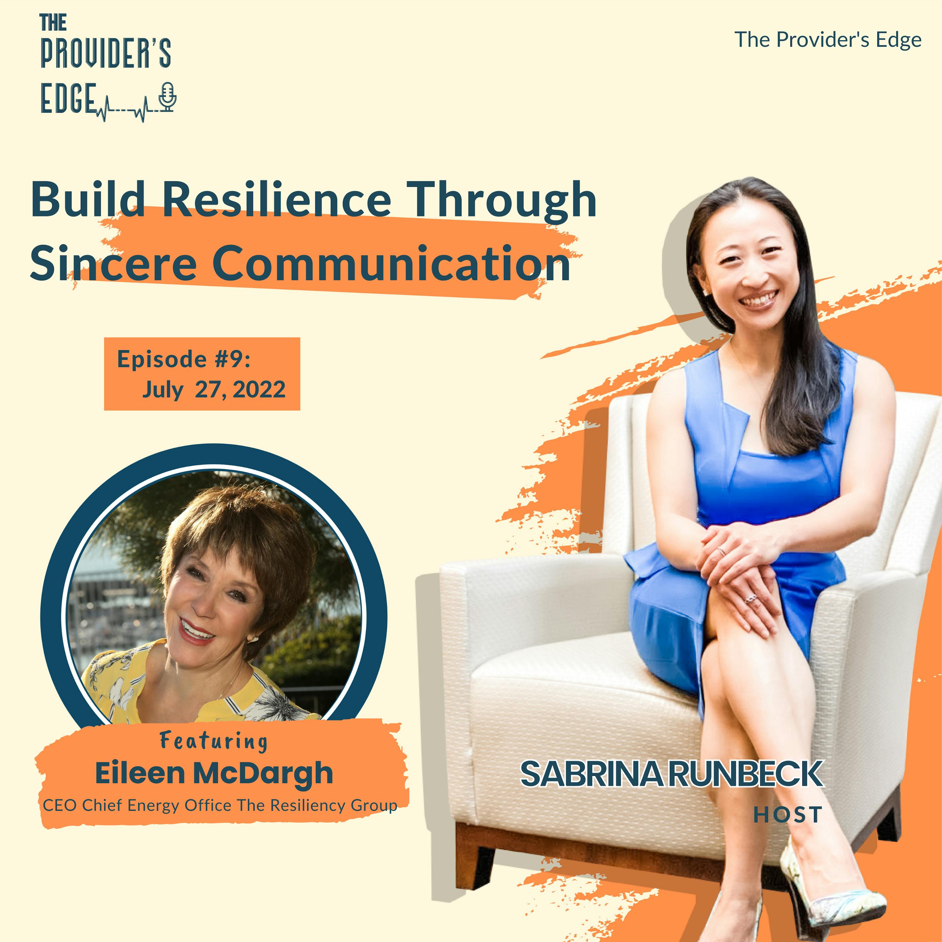 Building Resiliency to Refuel, Recharge and Reclaim What matters with Eileen McDargh, Episode 9
