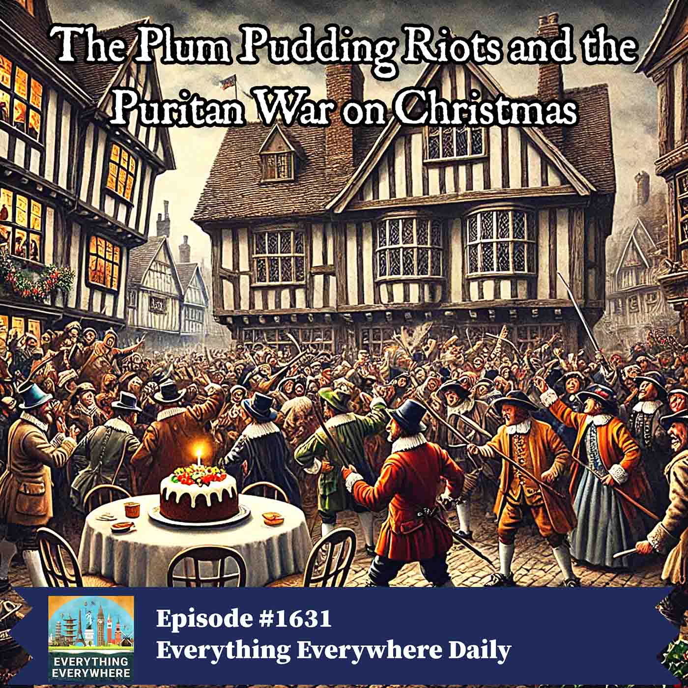 The Plum Pudding Riots and the Puritan War on Christmas