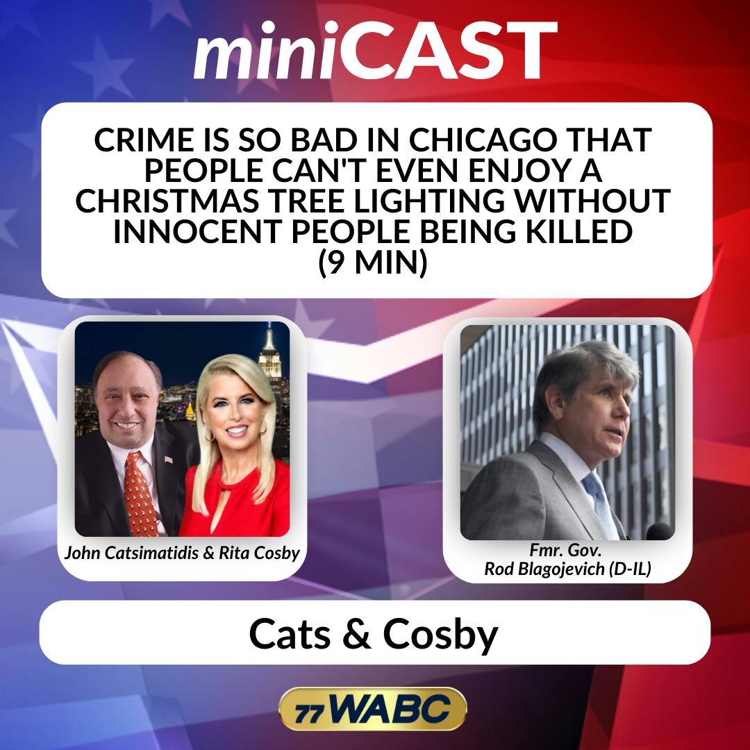 Rod Blagojevich: Crime is So Bad in Chicago that People Can't Even Enjoy a Christmas Tree Lighting Without Innocent People Being Killed (9 min) Rod Blagojevich: Crime is So Bad in Chicago that People Can't Even Enjoy a Christmas Tree Lighting Without Innocent People Being Killed (9 min)
