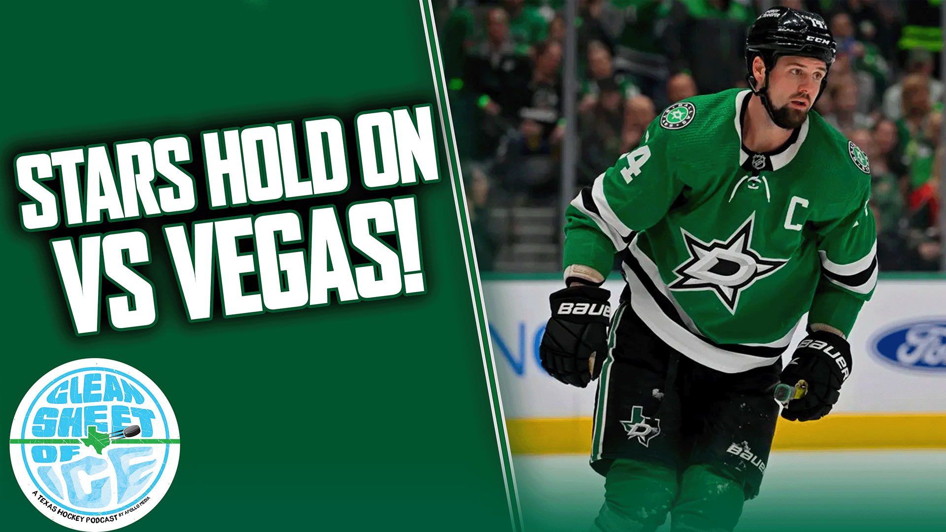 The Dallas Stars Hold On Against Vegas and Extend their Point Streak to 13 Games!