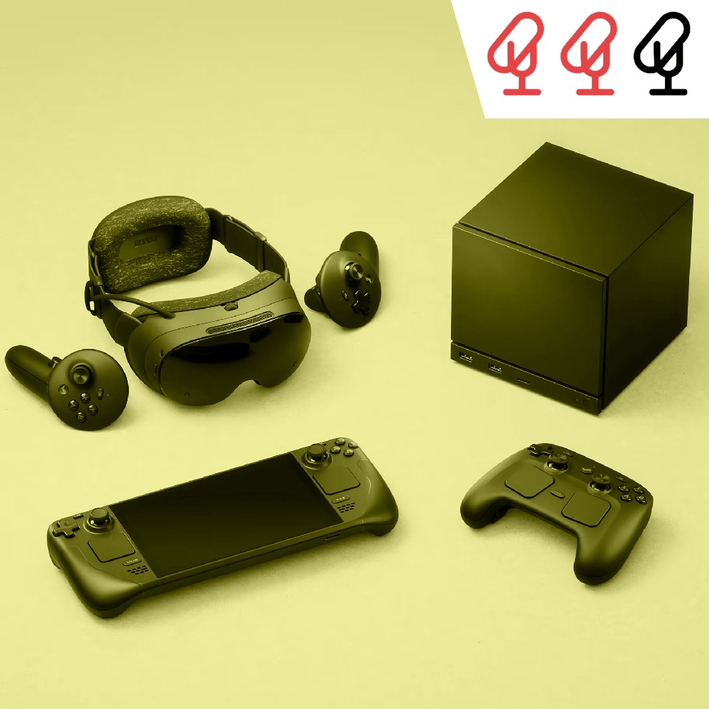 Steam Machine, Steam Frame y Steam Controller; Horizon Steel Frontiers