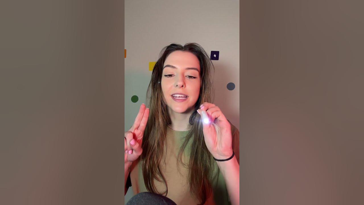 ASMR 🟦 here’s the blue square lol #asmr #asmrvisuals | Asmr Rebecca
