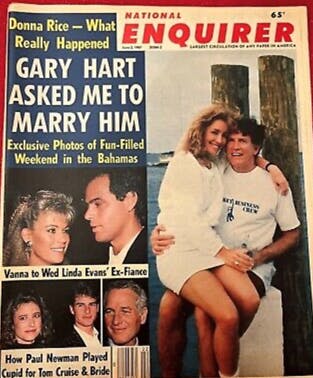 National Enquirer and Presidential Politics Reporting: Gary Hart 1987