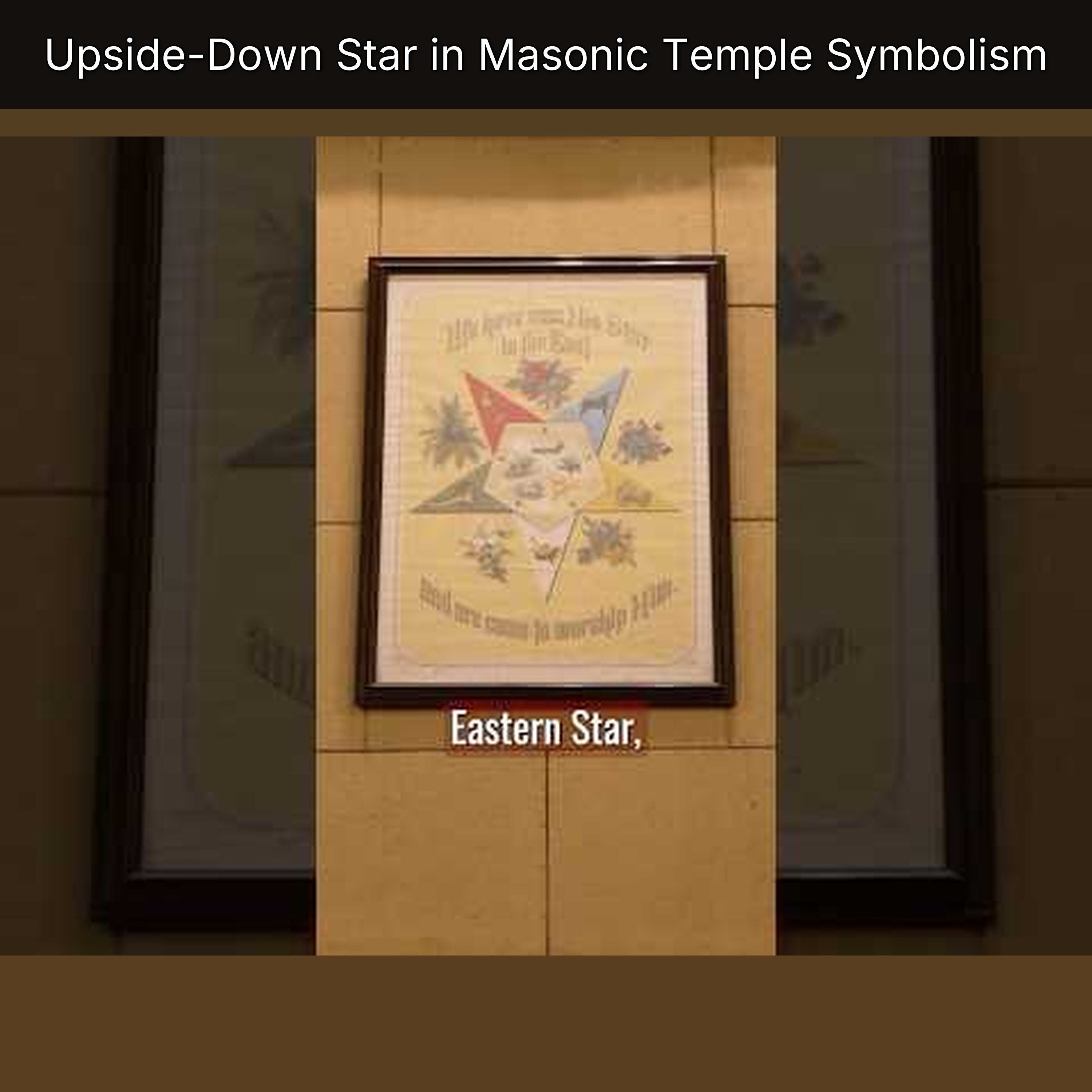 Upside-Down Star in Masonic Temple Symbolism episode artwork