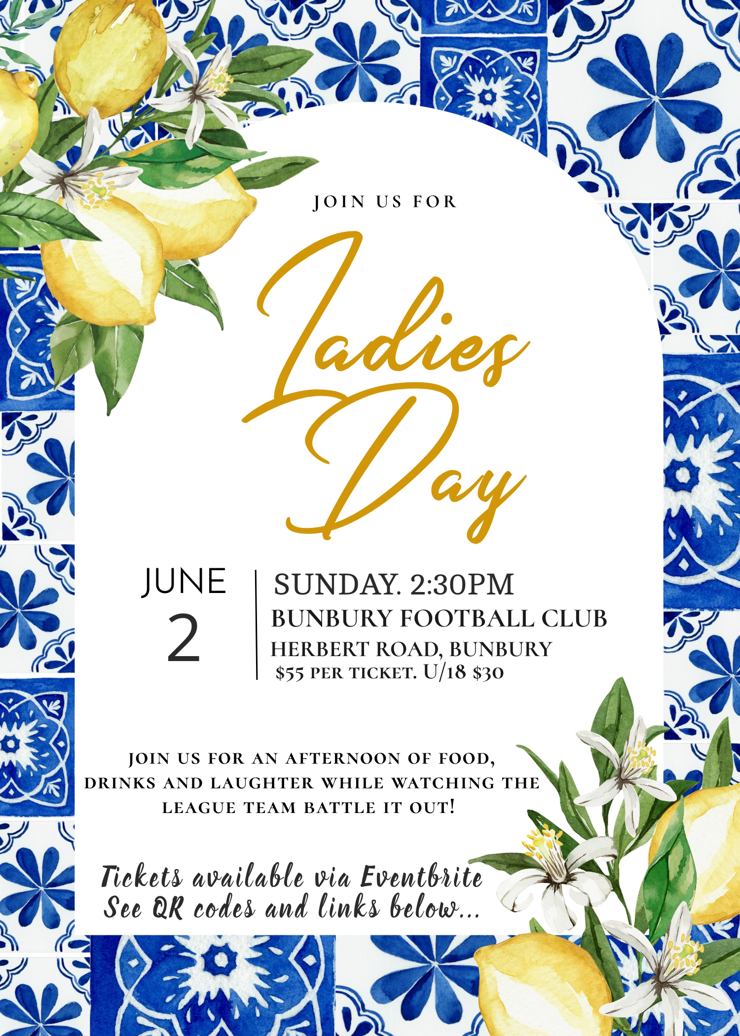 Bunbury Football Club Ladies Day episode artwork