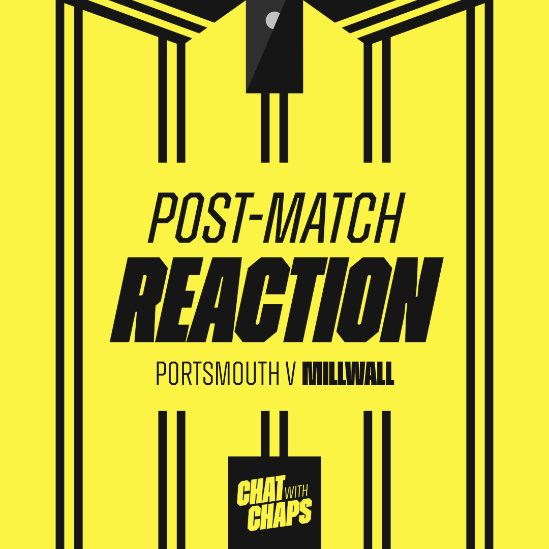 Post Match Reaction - Portsmouth vs Millwall - Carabao cup episode artwork