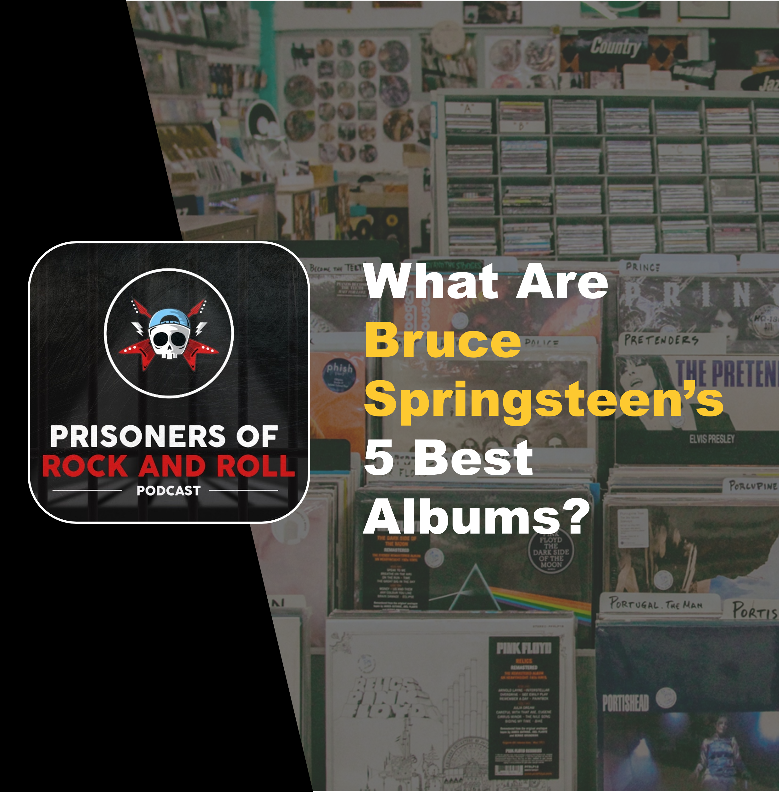 74 - What Are Bruce Springsteen's 5 Best Albums? episode artwork